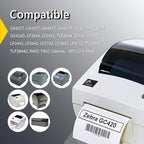 BETCKEY - 4" x 2.5" (102 mm x 64 mm) Shipping & Multipurpose Labels Compatible with Zebra & Rollo Label Printer,Premium Adhesive & Perforated [16 Rolls, 9920 Labels]