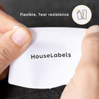 HOUSELABELS 2.25" x 1.25" Address Labels on 1" Core in Polypropylene Compatible with Zebra and Rollo Printers, 50 Rolls / 1,000 Labels per Roll