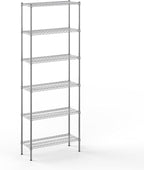 Regal Altair 14" Deep x 36" Wide x 96" Height Wire Shelving Kit | 6-Tier | NSF Commercial Storage Rack Unit