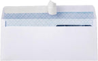 Secure Window Envelopes with Anti-Tear Paper & Privacy Lining for Confidential Documents 50/100pcs Confidential Mailing Envelopes