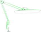 Neatfi XL 2,200 Lumens LED Desk Lamp with Clamp, 24W Bright Architect Task Lamp, 20 Inches Dimmable Computer Light, Adjustable Desk Light for Home, Office, Crafts & Nails (Non-CCT, Midnight Green)