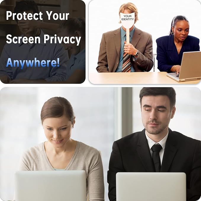 Peslv Magnetic Privacy Screen for MacBook Pro 14 Inch (2021-2025, M1, M2, M3, M4, M5), Removable Matte Blue Light Glare Filter for Mac Pro 14.2" Laptop Computer