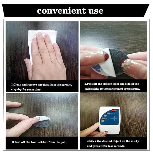 108 Pcs Double Sided Foam Tape,Heavy Duty 3mm Thickness Self-Adhesive Mounting Tape, Super-Sticky Black Strong Pads Include Square Round,Waterproof for Walls Door Wood Metals Glass Papers (Black)