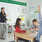 Small White Board, 9 x 12 Double Sided Dry Erase Lapboard for Kids, Office and Classroom