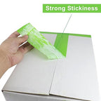 BOMEI PACK Heavy Duty Colored Packing Tape with Dispenser 1.88 Inch x 60 Yards (Green) 6 Rolls, 2.4 mil Industrial Grade Packaging Tape for Shipping, Moving, Mailing & Storage
