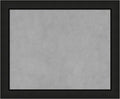 Amanti Art Black Framed Magnetic Board 19x23 Small Vision Board for use with Magnets, 100% Metal Sheet to Display Items as Office Decor or for Home Organization in mudroom, Kitchen or Kids Room