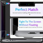 Peslv Magnetic Privacy Screen for MacBook Pro 16 Inch (2021-2025, M1, M2, M3, M4), 16inch Removable Matte Anti Blue Light Glare Private Filter Protector for Mac Pro 16.2" Laptop