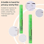 Privacy Cover Spray Pen for Documents and Labels, 10ml White-Out Correction Fluid, Thermal Paper Privacy Eraser for Shipping Address Protection (2)