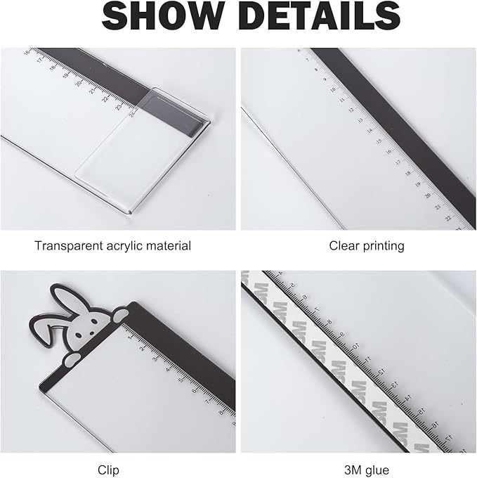 Office Desk Accessories 2pcs Multifunction Computer Monitor Memo Board - Office Supplies for Women Men Computer Sticky Note Holder Home Decor (Rabbit Monitor Memo Board)