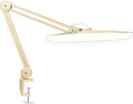 Neatfi XL 2,200 Lumens LED Task Lamp, 20W, 182 Pcs SMD LED, Dimmable, 4 Level Brightness, 3 Light Modes, Desk Light for Home, Office, Workbench (CCT, Gold)