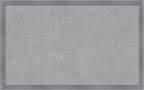 Amanti Art Grey Framed Magnetic Board 26x42 Large Vision Board for use with Magnets, 100% Metal Sheet to Display Items as Office Decor or for Home Organization in mudroom, Kitchen or Kids Room