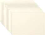 Guakicae 60 Sheets Cream Cardstock 4 x 6 Ivory Paper, 300gsm/110lb Heavyweight Flat Off White Card Stock Certificates Paper for Card Making, Business Cards, Postcards, Scrapbooking, Menus