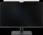 BenQ ScreenBar Pro LED Monitor Light Bar (Silver)- Ultrawide Lighting, Motion Sensor, Adjustable Brightness/Color Temperature, Eye-Care USB-C Monitor Lamp, No Glare, Curved Monitors, Monitor accessory