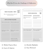 Gratitude Journal – 300 Seconds Daily Reflection with Prompts for Mindfulness, Self Care & Positive Thinking, 5 Minute Guided Journal Yellow Edition for Women & Men