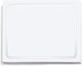 PaperDirect Foil Elegance Specialty Certificates, 50 Sheets of 38lb White Paper, 8½" x 11", Double Pearl Foil Border, Perfect for Awards, Students, Employees, Volunteers, Course Completion, Diplomas