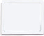 PaperDirect Foil Elegance Specialty Certificates, 50 Sheets of 38lb White Paper, 8½" x 11", Double Pearl Foil Border, Perfect for Awards, Students, Employees, Volunteers, Course Completion, Diplomas