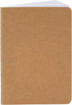 Paper Junkie Notebook Pack - A6 (4 x 6 In), Kraft Paper, 12-Pack, Lined Pages - Journaling Notebooks for Travel Journal, Work & School
