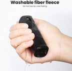 ZERNBER Screen Cleaner, Touch Screen Mist Cleaner, Cell Phone, Laptop and Tablet Screen, 3-in-1 Spray and Microfiber Cloth, Refillable with Water, Alcohol, Sanitizer (Pink -0.35oz)