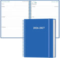 2026-2027 Planner - 18 Months Weekly & Monthly Planner from January 2026 - June 2027, Planners 2026-2027 with Elastic Closure, Inner Pocket, 8.5" x 11", Blue