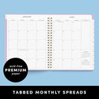 PAPERAGE 2026 Weekly & Monthly Planner, 12 Months (January 2026 - December 2026), 9.2 in x 11.2 in, Spiral Bound 2026 Planner with Weekly, Monthly & Yearly Views, Note Pages & Inner Pocket – Raspberry