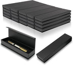 Olutacot 21 Pcs Pen Gift Boxes Empty Black Ballpoint Pen Gift Box with Cushion Pen Jewelry Display Box Empty Present Collection Cases for Birthday Souvenir Business Gifting Office Supplies
