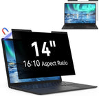 Mao Yeye Magnetic Laptop Privacy Screen 14 Inch 16:10 Aspect Ratio Anti-Glare Blue Light Monitor Protector,Removable 14in Film for Lenovo HP Dell Acer Asus Thinkpad Envy Xps