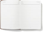 Wykeham's Executive 2026 Daily Journal Planner – US Public Holidays & Format – Customization Available (Brown, 6"×4.5")