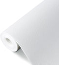WochiTV Shelf Liner for Cabinets, Drawer Non Adhesive Non Slip Foam Mat for Kitchen, Pantry, Bathroom, Cupboard, Garage, Closet, Shelves, Drawer, Tool Box, White 23.6 x 354 inches