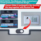 MacBook Privacy Screen Protector - Removable HD Filter, Bubble-Free, Webcam Cover for MacBook Pro 13
