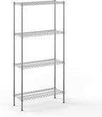 Regal Altair 14" Deep x 36" Wide x 74" Height Wire Shelving Kit | 4-Tier | NSF Commercial Storage Rack Unit