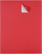 JAM PAPER Shipping Address Labels - Standard Mailing - 2 x 4 - Red - 120/Pack
