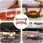 Crab Pen Holder for Desk, Cute Multifunctional Weightlifting Desk Crab Pencil Holder Organizer for Pens, Pencils & Makeup, Funny Desktop Decor Gift for Home Office School