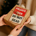 Funny PRIVATE SIGN DO NOT READ Tin Sign – 12x8 Inch Vintage Metal Wall Decor for Bedroom, Office, Man Cave, Dorm or Bar (NOread)
