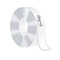 Ohayooz® Extra Strong Double Sided Tape Heavy Duty Removable 10FT, Clear Sticky Nano Adhesive Wall Tape for Hanging Picture, Poster, Carpet, Photo Deco