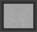 Amanti Art Black Framed Magnetic Board 25x29 Medium Vision Board for use with Magnets, 100% Metal Sheet to Display Items as Office Decor or for Home Organization in mudroom, Kitchen or Kids Room