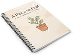 Self-Compassion Guided Journal – A Place to Feel Spiral Notebook for Reflection, Journaling & Mindfulness