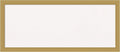 Amanti Art White Cork Board for Wall, 14x32 Vision Board with Gold Frame, Medium Corkboard Office Decor for Home Organization, Casual Corkboard Pinboard to display items for home organization