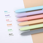 FIOVER Colored Pens, 12 Pack Colorful Gel Pens, Quick-Dry 0.7mm Medium Point for Journaling, Note Taking, Doodling, Aesthetic Office School Supplies, Gifts for Women Men（12PCS Aesthetic+Vintage）