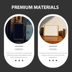 COHEALI Transparent Acrylic Desktop Message Board Frameless Office Note Board Reusable Clear Writing Surface for Home School and Work Desk Organization