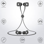 LOETRUY 2 Pairs of Earplugs for Sleeping,Reusable Hearing Protection Ear Plugs with 8 Pairs Ear Tips & One Connector Cord,Soft Earplugs for Noise Reduction,Concert,Musician & Work - 25dB-30dB