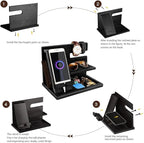 Gifts for Men Bedside Organiser Wood Phone Docking Station Dad Birthday Gifts for Him Nightstand Key Wallet Watch Stand Mens Gifts for Xmas Presents for Dad Husband Boyfriend Anniversary & Christmas
