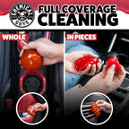 Chemical Guys Sticky Icky Car Cleaning Gel, Sweet Strawberry, Interior Car Cleaner, Reusable Automotive Crevice & Interior Dust Cleaner for Air Ventss, Cup Holders & Keyboards, 0.88 Ounce (Pack of 4)