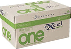 8.5 x 11 Excel One Carbonless Paper, 3 part Reverse (Bright White/Canary/Pink), 10 REAMS