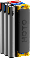 HOTO SNAPBLOQ 3-in-1 Mini Tool Kit for DIY & Craft Projects, Drill Pen, Rotary Tool & Precision Screwdriver with Magnetic Modular System, 114 Accessories for Jewelry Making, Model Craft & Creative Han