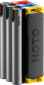 HOTO SNAPBLOQ 3-in-1 Mini Tool Kit for DIY & Craft Projects, Drill Pen, Rotary Tool & Precision Screwdriver with Magnetic Modular System, 114 Accessories for Jewelry Making, Model Craft & Creative Han