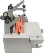Yokoma 14.17in Electric Thermal Laminator with Steel Roller and Metal Structure, Commercial Hot/Cold Laminating Machine Paper Poster Single or Dual-Side Lamination with Toothing Cutter
