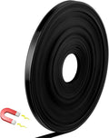 AmazingSpark Magnetic Tape Roll Thin Strips, 0.39 Inch x 33 Feet Magnetic Board Dividers Whiteboard Graphic Decorative Tape Marking Line for Classroom Office Art Accessories(Black)