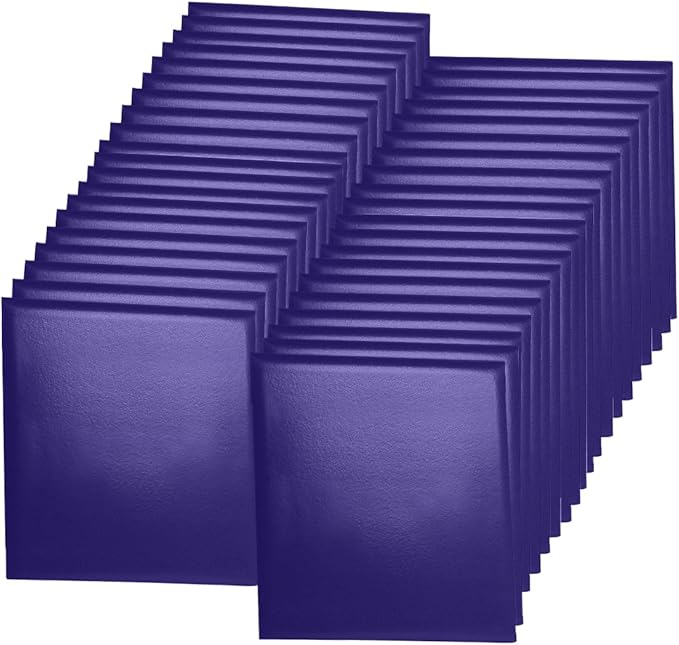 Diploma Cover 8.5” x11” Diploma Holder of Graduation Leatherette Padded Certificate（Tent Style),40-Pack
