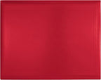 GraduationMall 8.5"x11" Smooth Padded Diploma Cover Certificate Holder Red,6-Packs