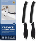 CLEANGOR Crevice Cleaning Brushes, Cleaner Scrub Brush Tool for Hard to Reach Tight Space, Home Essentials, Cleaning Supplies for Shower, Bathroom, Kitchen, Toilet, Window